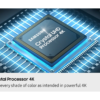 téléviseur samsung smart crystal uhd 4k 85 pouces
